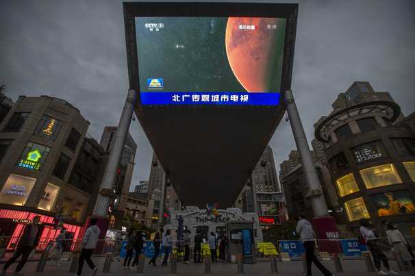 China lands rover on Mars in ‘milestone’ achievement