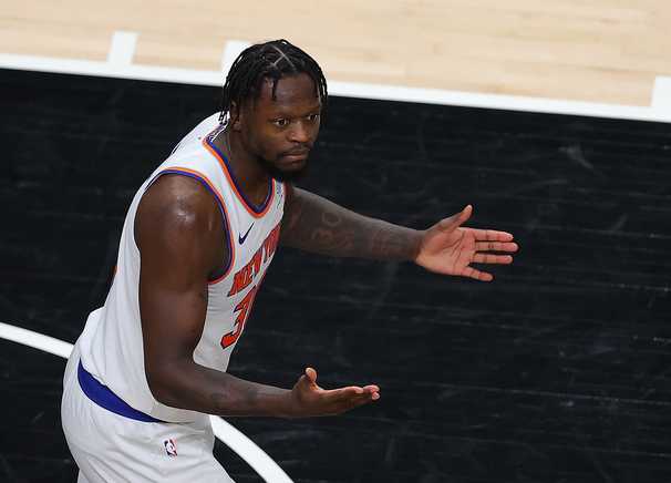 Knicks’ Julius Randle has gone from most improved player to mostly misfiring against Hawks