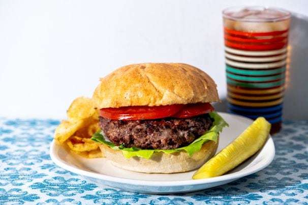 Our best burger recipes for grilling (and the grill pan), including stuffed, seafood and vegetarian