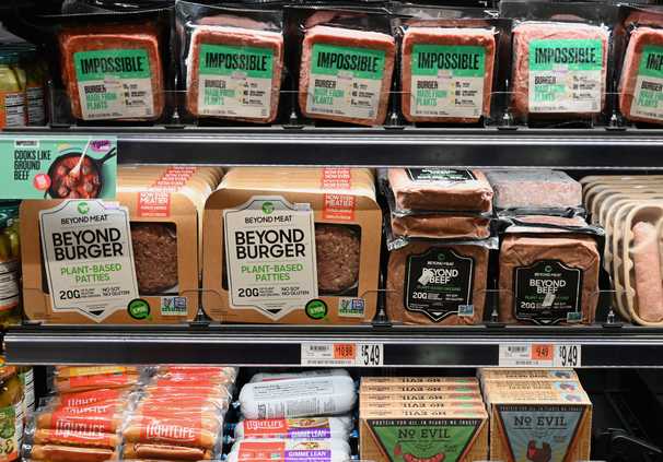 As grocery prices rise, alt-meat takes a bigger bite of Big Meat’s burger