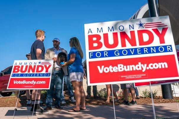 Far-right activist Ammon Bundy is running for Idaho governor, tapping an anti-establishment trend