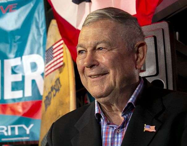 Former congressman Dana Rohrabacher says he protested outside the Capitol on Jan. 6