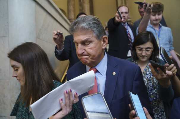 How Joe Manchin could escape the trap he set for himself