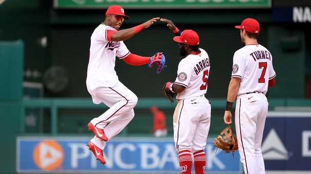Nats slide into split with Giants, hurt by Victor Robles’s extra-inning base-running gaffe