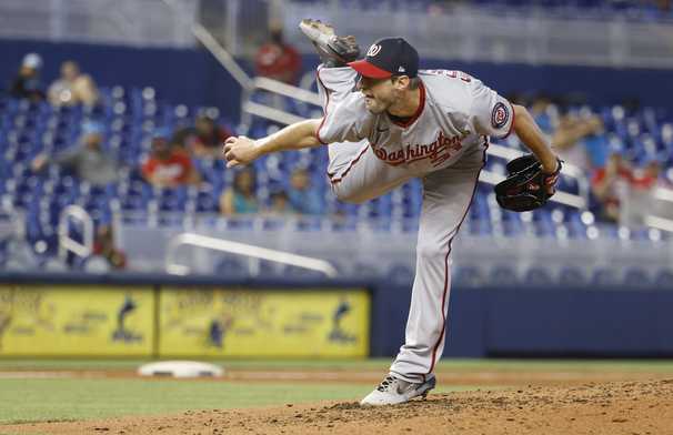 One big inning helps the Nationals salvage a split with the Marlins, but now tougher tests await