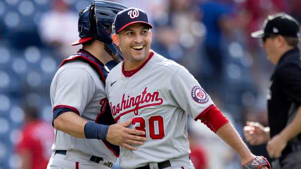 The Nationals dig deep — and even deeper into their bullpen — to outlast the Phillies