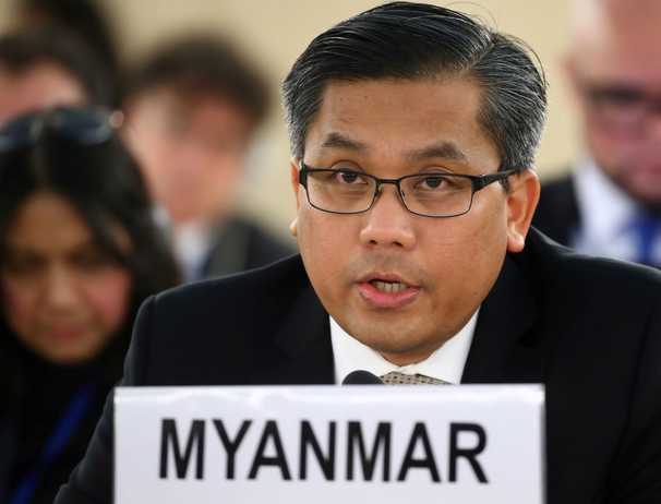 U.N. adopts resolution condemning Myanmar’s military junta