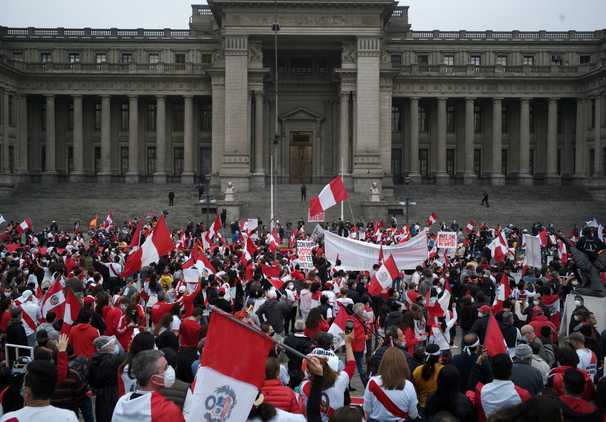 With election fraud claims, Peru’s Keiko Fujimori takes a page from the Trump playbook. She’s not alone.