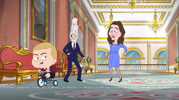 Brits outraged by U.S. animated series depicting royal family as egotistical tea drinkers controlled by mafia boss