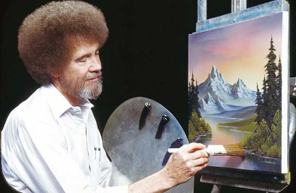 How the long-dead public-television painter Bob Ross became a streaming phenomenon (and kicked up plenty of dirt in the process)