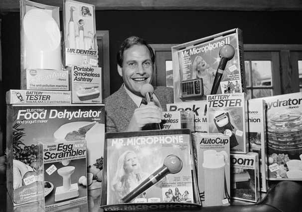 Ron Popeil was an incomparable huckster — but wait! There’s more!