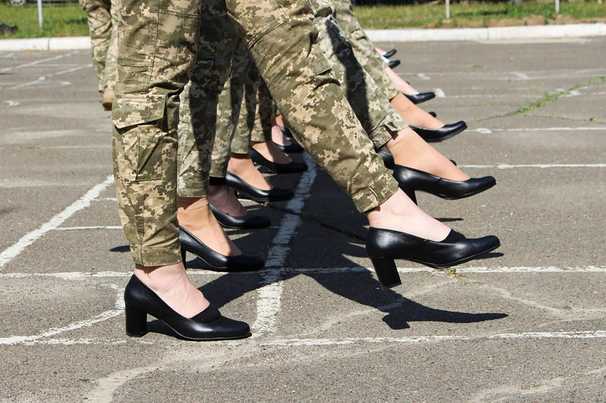 Ukraine’s military starts walking back plan for women to parade in pumps after backlash