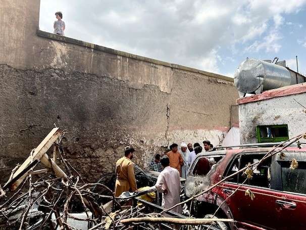 10 civilians killed by U.S. drone strike in Kabul, family says