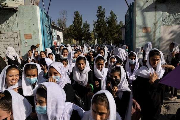 ‘We are ready to fight’: Seniors at a girls-only high school in Afghanistan face an uncertain future