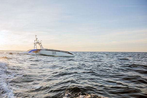 After IBM failed to sail an autonomous boat across the Atlantic, it’s trying again