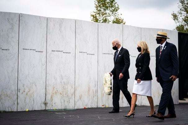 Biden to travel to all three 9/11 sites for 20th anniversary of attacks
