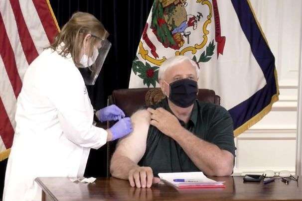 GOP West Virginia Gov. Jim Justice is done with all that nonsense on vaccines