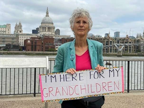 ‘Gray greens’: Grandparents are being arrested in London climate protests