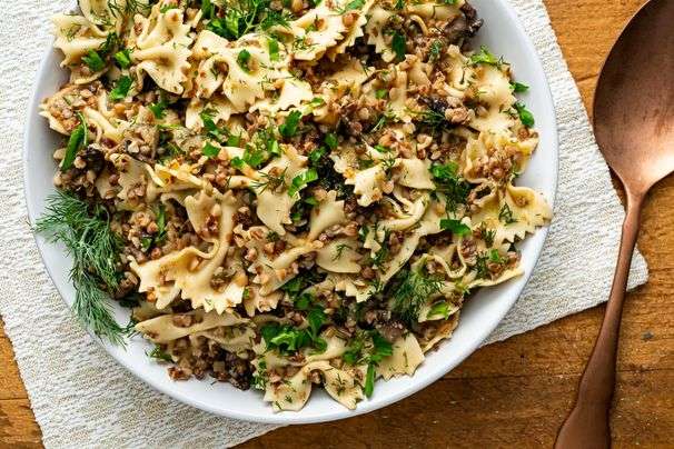 Kasha varnishkes turns humble buckwheat, pasta and onions into something extra special