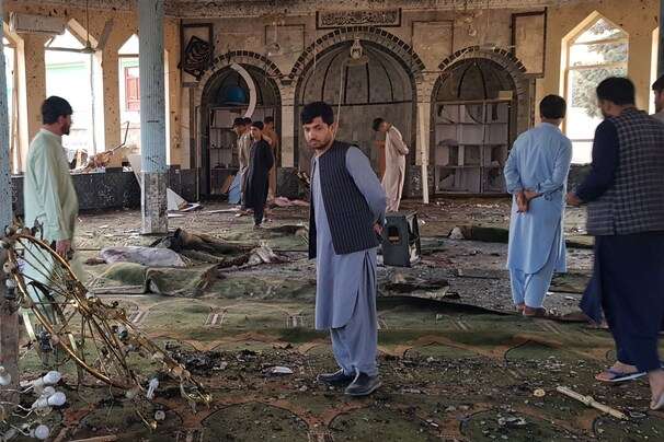 Islamic State claims mosque blast in Kunduz, Afghanistan, that killed nearly 50, injured dozens