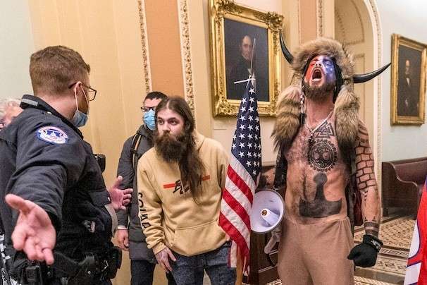 ‘QAnon shaman’ sentenced to 41 months for role in Capitol riot