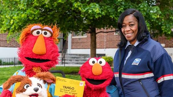 USPS gets a little muppet magic from Elmo