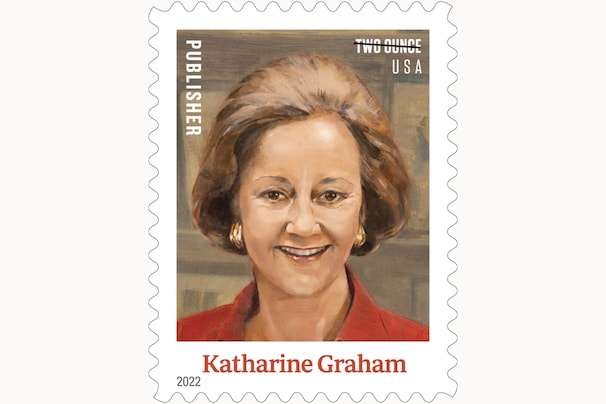 USPS honors former Washington Post publisher Katharine Graham with a new stamp