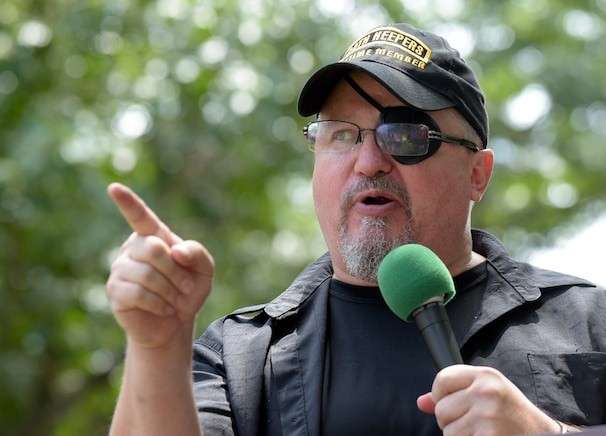 Oath Keepers leader Stewart Rhodes ordered to be jailed until trial on seditious conspiracy