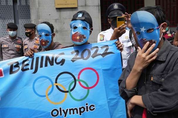 Olympic athletes are getting ready to boycott the opening ceremony in Beijing