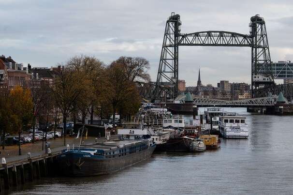 Rotterdam to dismantle part of historic bridge so Jeff Bezos’ massive yacht can pass through