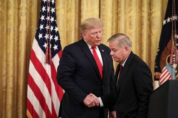 Trump calls Senate ally Lindsey Graham a ‘RINO’ over differences in pardoning Jan. 6 rioters