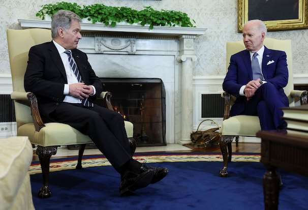 Finland and Sweden weigh expanding Biden’s NATO ‘ring of freedom’ around Russia