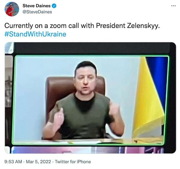 Zelensky pleads with U.S. lawmakers for help with air war against Russia