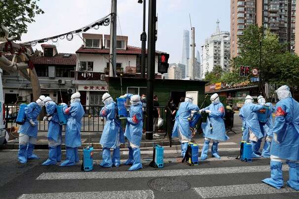 China’s lockdowns bring the pandemic full circle