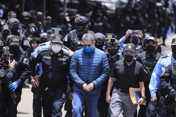 Former Honduras president Juan Orlando Hernández extradited to U.S.