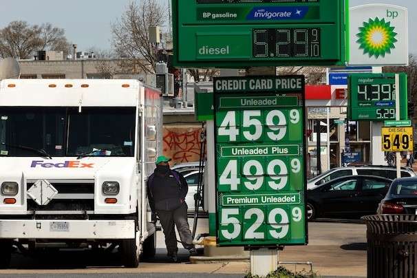 Prices rose 8.5 percent in March compared to 2021, driven by energy costs