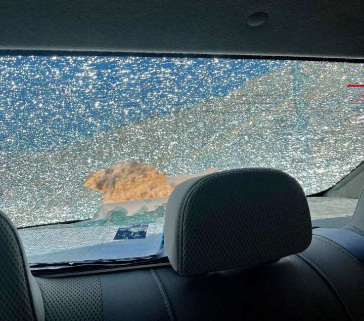 A rock shattered our windshield in Jordan. It became a trip highlight.