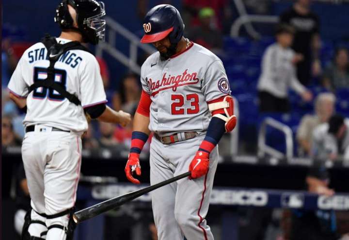 At plate, in field, on bases — it all goes wrong for Nats in latest loss