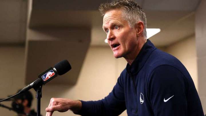 Beneath Steve Kerr’s self-control is a life’s worth of outrage and grief