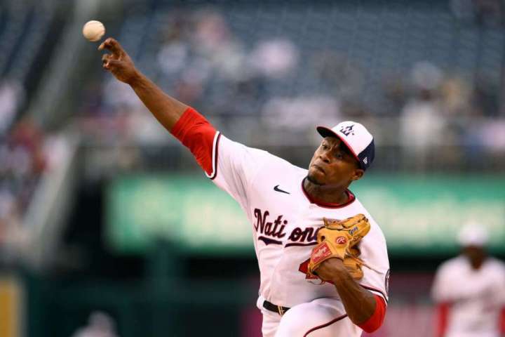 Josiah Gray lasts only three innings as Nationals fall to Dodgers