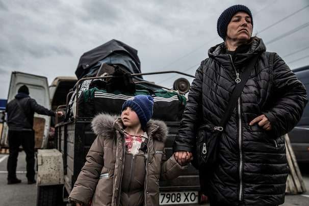 Russia-Ukraine war live updates: Civilian evacuations underway at besieged Mariupol steel plant, leaders say