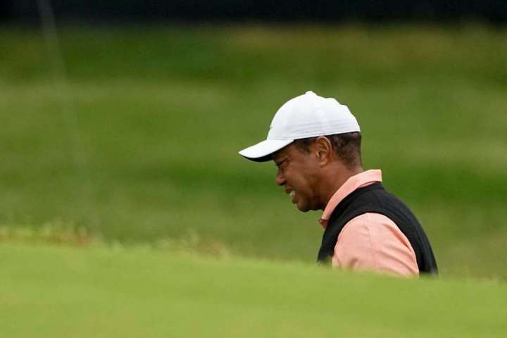 Tiger Woods withdraws from PGA after day that is just plain hard to watch