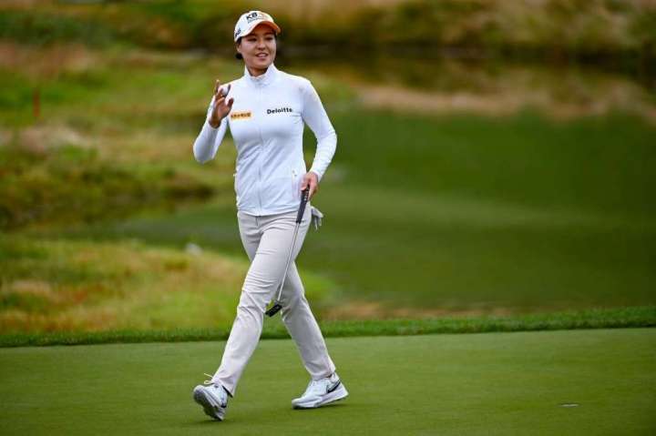 In Gee Chun cards nine birdies in record round to lead Women’s PGA