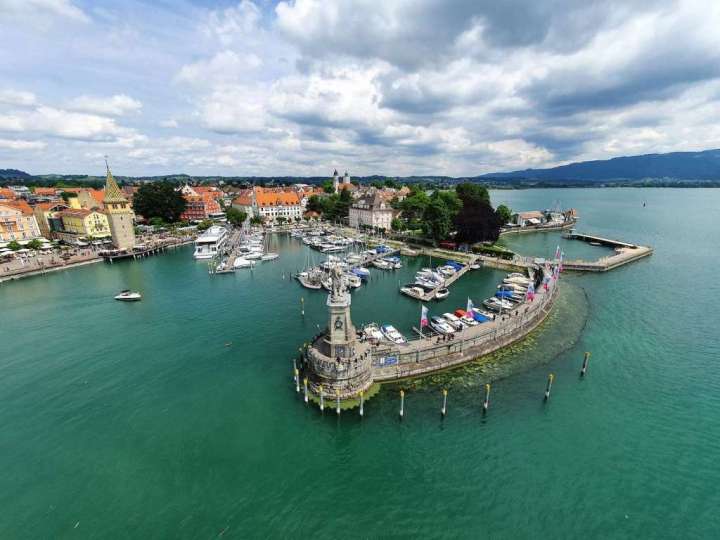 Looking to bike in Europe? Lake Constance straddles three countries.