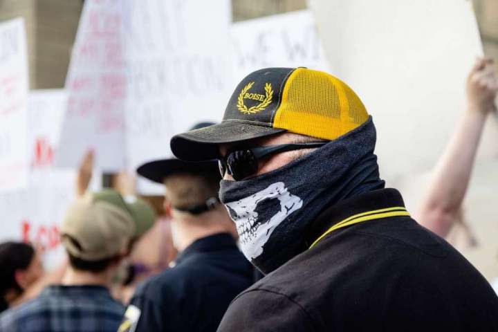 Proud Boys, the Base labeled far-right terrorist groups by New Zealand