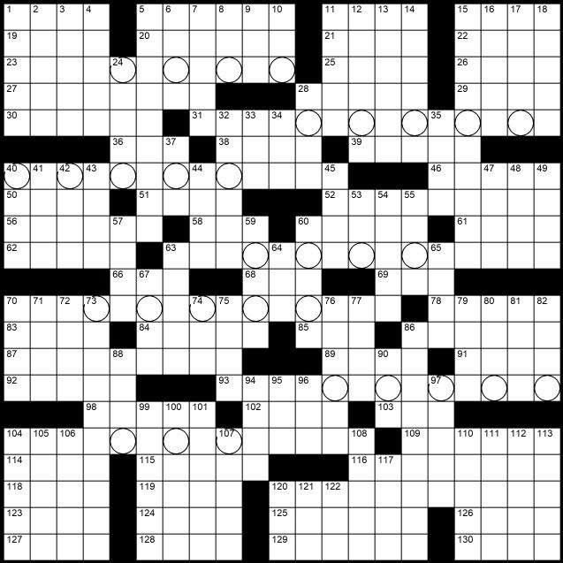 Solution to Evan Birnholz’s June 26 crossword, “Homeward Bound”