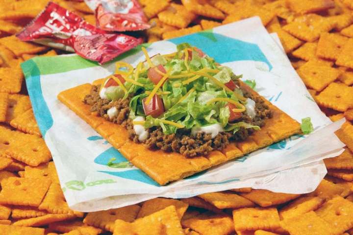 Taco Bell’s Cheez-It tostada is another appeal to snack nostalgia