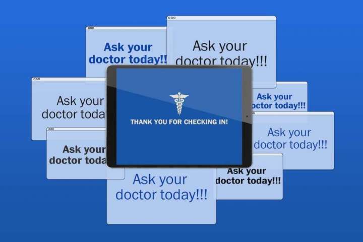 You agreed to what? Doctor check-in software harvests your health data.