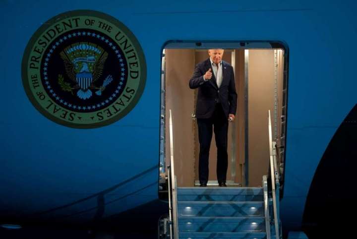 Biden, old-school backer of Israel, arrives amid turmoil in both nations
