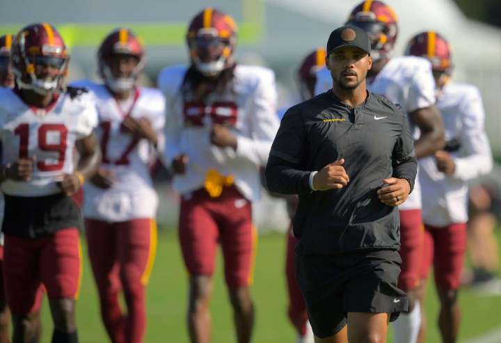 For Drew Terrell, coaching WRs goes hand-in-hand with teaching about life